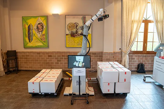 Demo expuesta en el evento Smart Factory D·AI, celebrado en Murcia 5/06/2025