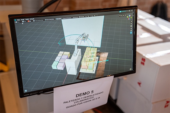 Demo expuesta en el evento Smart Factory D·AI, celebrado en Murcia 5/06/2025