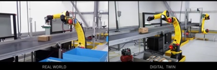 Figura 14. Digital twin.  Fuente: Nvidia (2022)