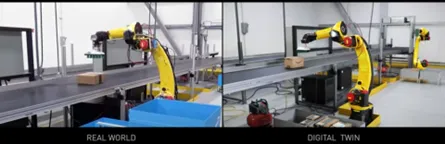 Figura 14. Digital twin.  Fuente: Nvidia (2022)