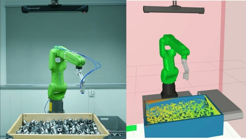 Figura 8. Bin picking.  Fuente: Photoneo (2022)