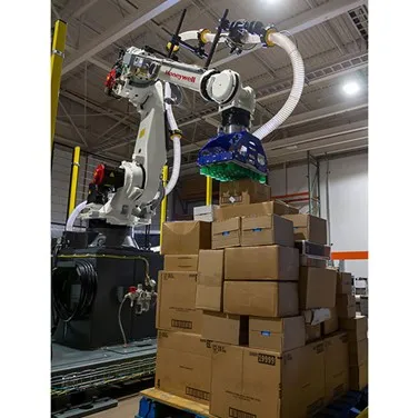 Figura 9. Despaletizador 3d.  Fuente: Honeywell (2022)