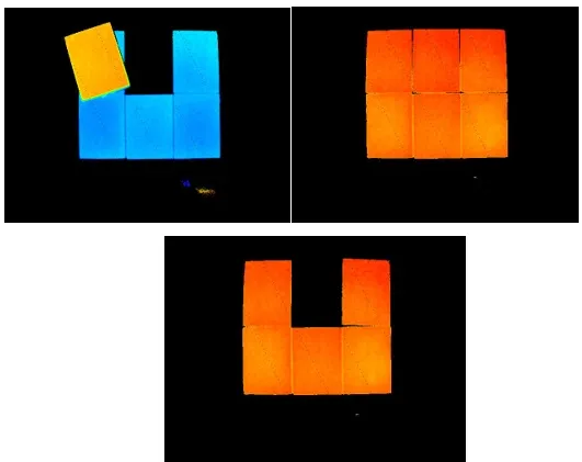 Imagen 5: Imagen 3D de pallet de cajas generada en el laboratorio de Bcnvision