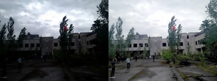 Figura 4. Corrección llumínica. Fuente: SA. (2022)