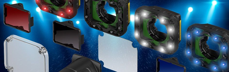 Ejemplo de luces para visión artificial