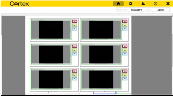 Pantalla principal de Cortex